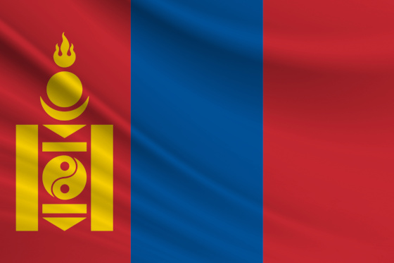 Flagge der Mongolei