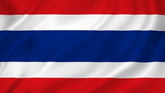 Flagge Thailands