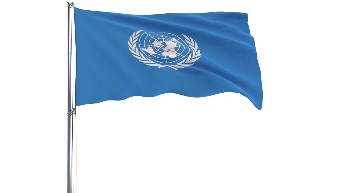 Flagge der Vereinten Nationen