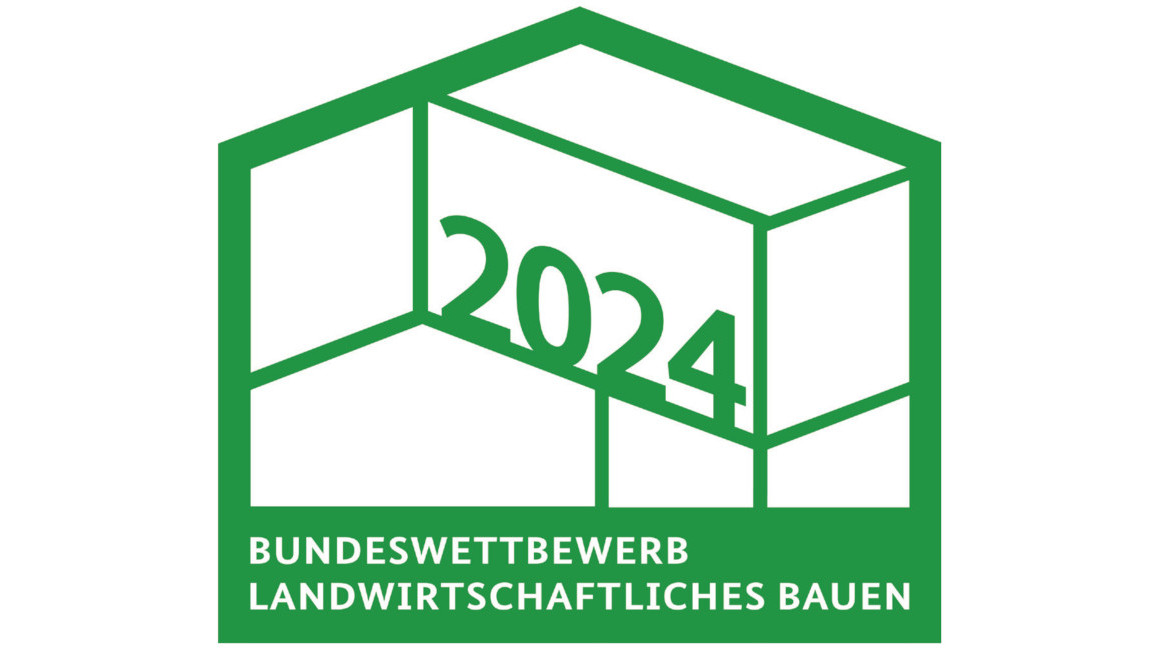 Logo des Bundeswettbewerbs Landwirtschaftliches Bauen 