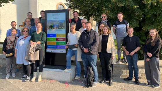 Gruppenfoto der Teilnehmer des zweiten Vernetzungstreffens land.funk