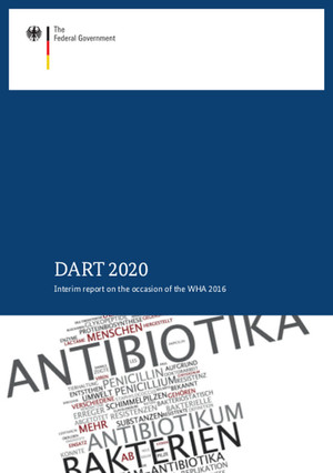 Cover of the brochure DART 2020 Interim report on the occasion of the WHA 2016