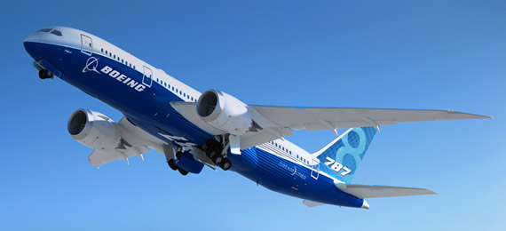 787-8 Dreamliner in flight