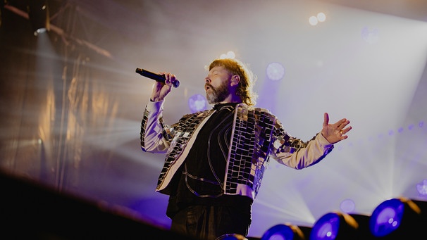 Rea Garvey beim BAYERN 3 Pop-up-Festival 2024 | Bild: BR/Raphael Kast