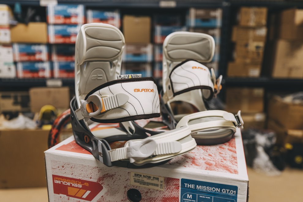 Decades of Burton Innovation: 2003 Burton Mission GT Snowboard Bindings