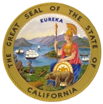 The great seal of the state of California