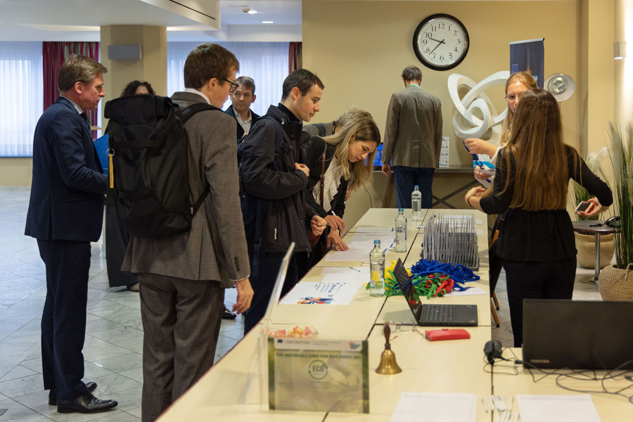 Cedefop Mind the gaps event, reception desk