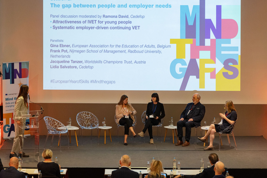 Cedefop Mind the gaps event, panel