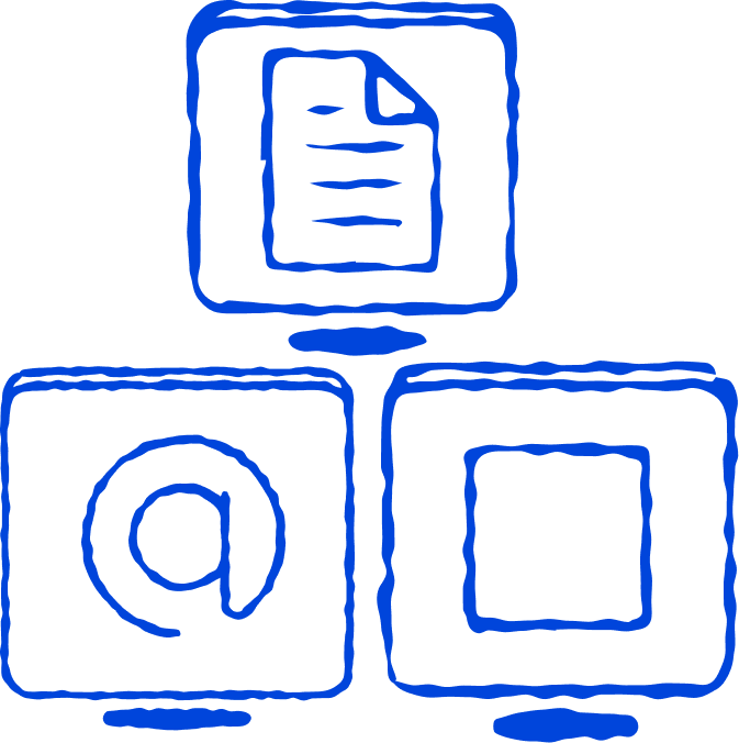 illustration of app icons