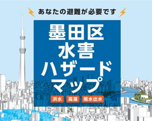 墨田区水害ハザードマップ