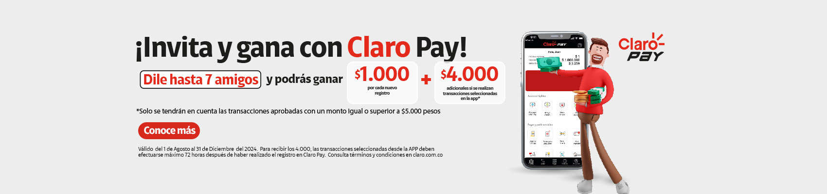 Gana con Claro Pay – Claro Colombia 