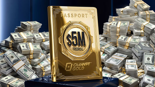 ClubWPT Gold $5 Million Invitational Freeroll Passport