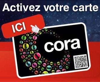 Activation carte cora