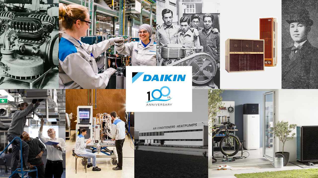 Daikin 100 Years banner