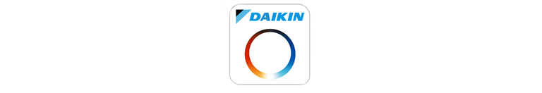 رمز التطبيق Daikin online controller heating