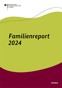 Titelseite des Familienreports 2024