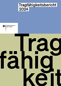 Titelseite des  Tragfähigkeitsberichts 2024