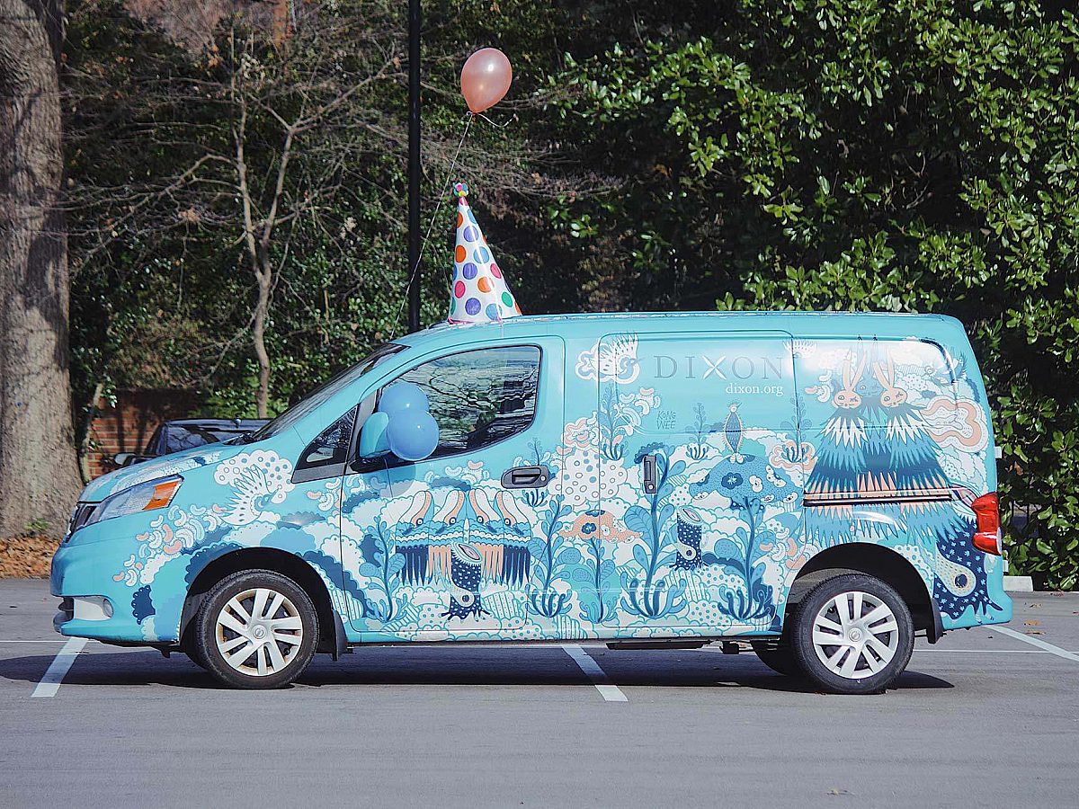 Art to Grow Birthday Van