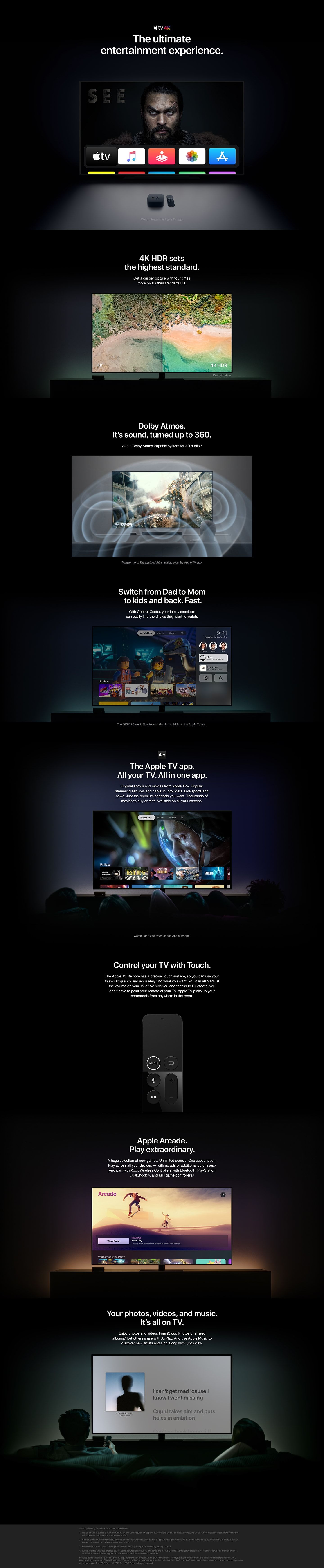 Discover Apple TV 4K