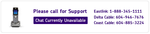 Please call for Support, Chat Currently Unavailable, 1-888-345-1111