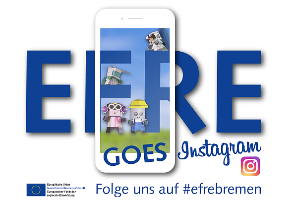 Aufruf Instagram mit EFRE Helden