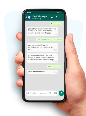 whatsapp Entel Perú