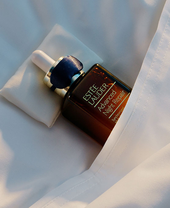 photo of estee lauder advanced night repair sleep tips