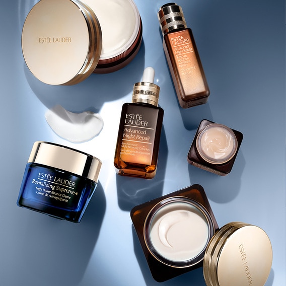 New night time skincare routine, including new Revitalizing Supreme+ Night Power Bounce and Advanced Night Repair treatment