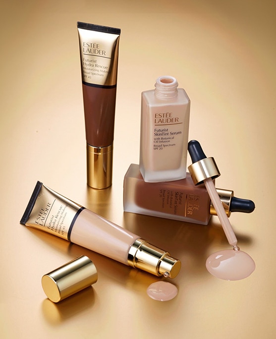 photo of estee lauder makeup with skincare benefits