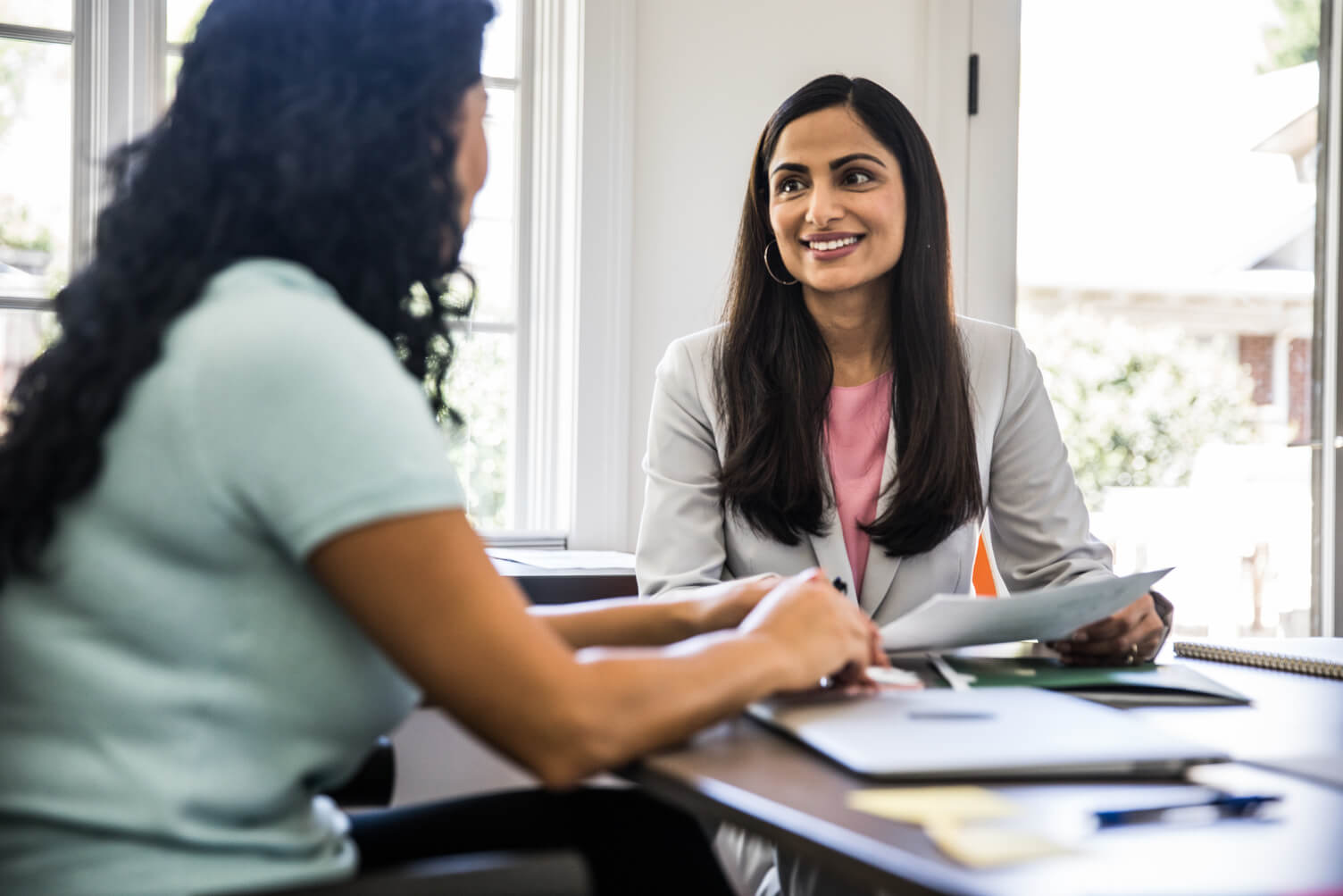 A consultant advising a client