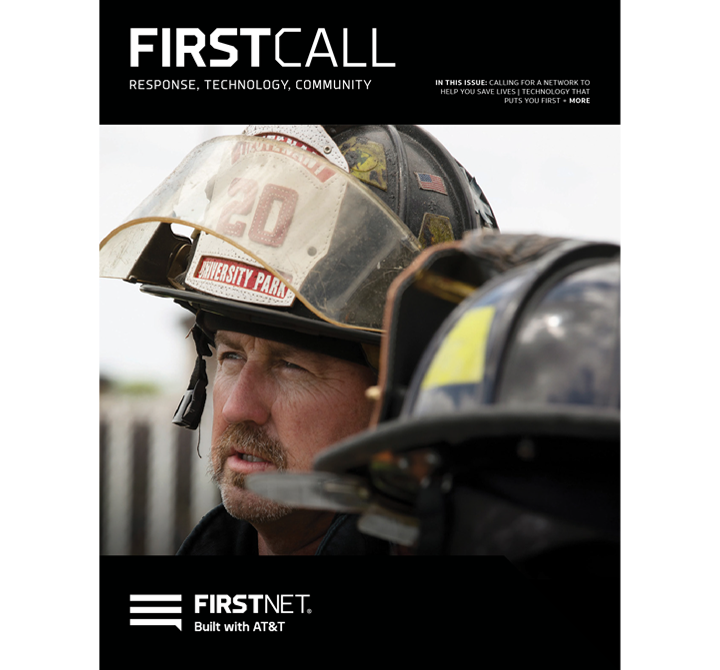 FirstNet FirstCall Magazine cover