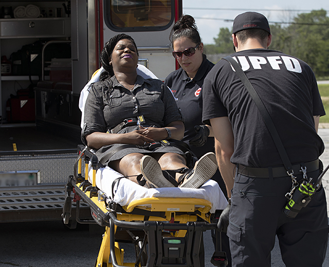 Village of University Park, Illiniosâ   department of public safety adopted FirstNet for its operability, reliability and connectivity. Paramedics FirstNet to send EKG information to hospitals