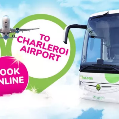 Luik en Maastricht zijn nu verbonden met Charleroi Luchthaven via flibco.com! 🚌