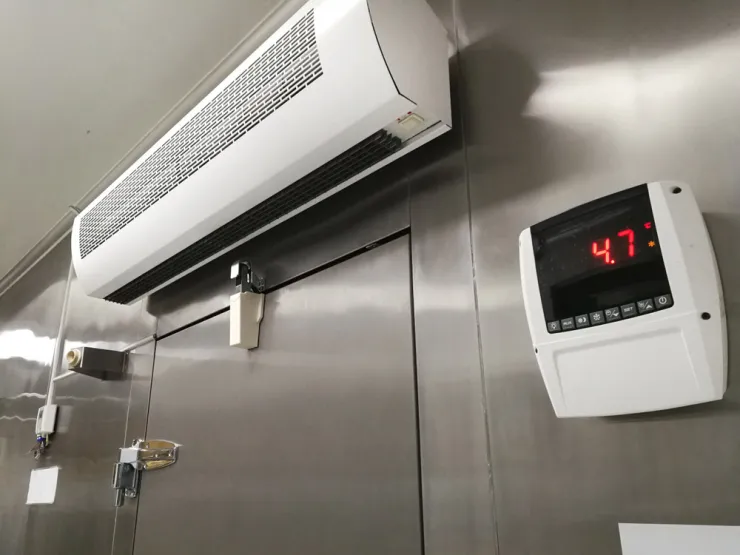 Restaurant food safety fridge temp