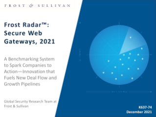 Frost Radar™: Secure Web Gateways, 2021