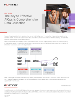 The Key to Effective AIOps Is Comprehensive Data Collection