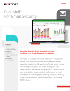 FortiMail Data Sheet