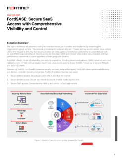 Secure SaaS Access with Comprehensive Visibility and Control