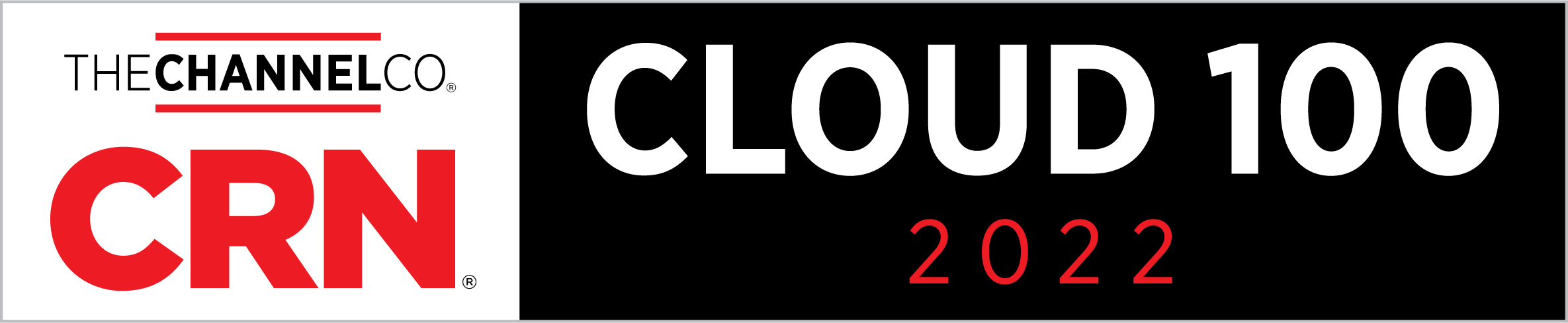 Prix 2022 Cloud 100 de la Channel Company