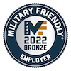 Military Friendly 2022 Bronze Employer