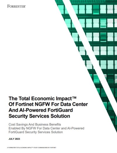 couverture de l’étude tei de forrester sur le pare-feu du data center