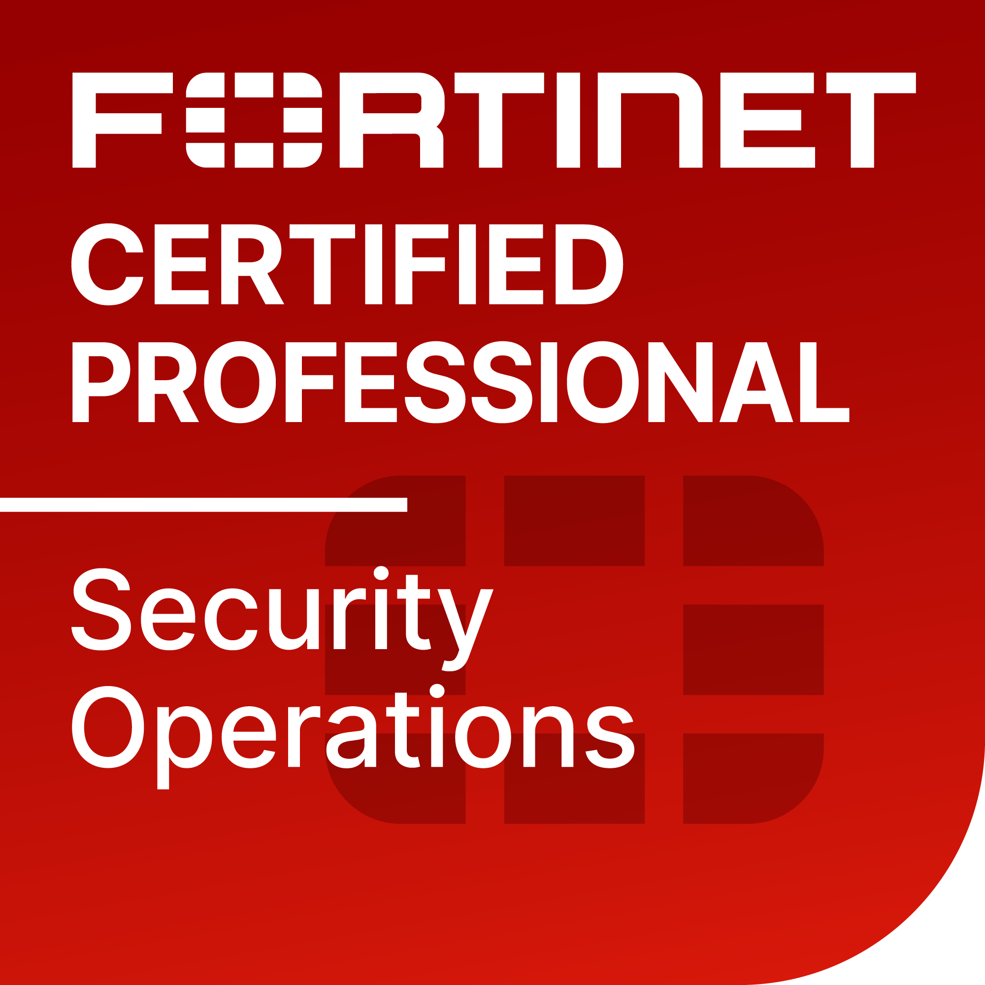 Fortinet Certified Professional, Security Operations