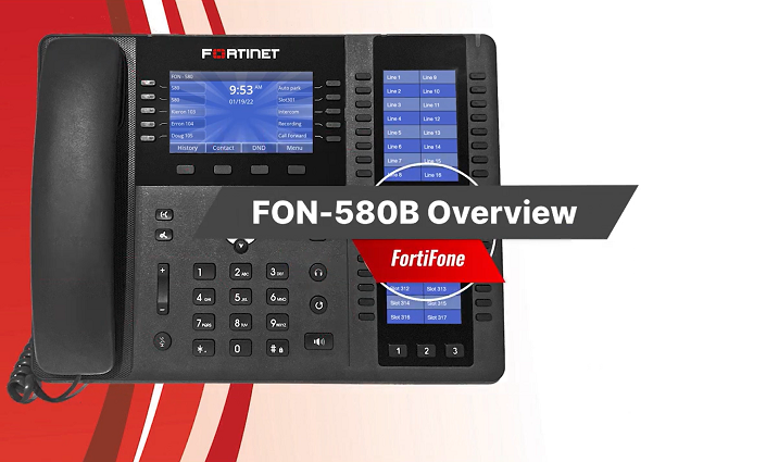 FortiFone FON-580B Phone Tutorial