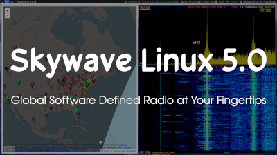 Skywave Linux 5.0 - Rolling Debian Sid - Linux for SWLs and Hams