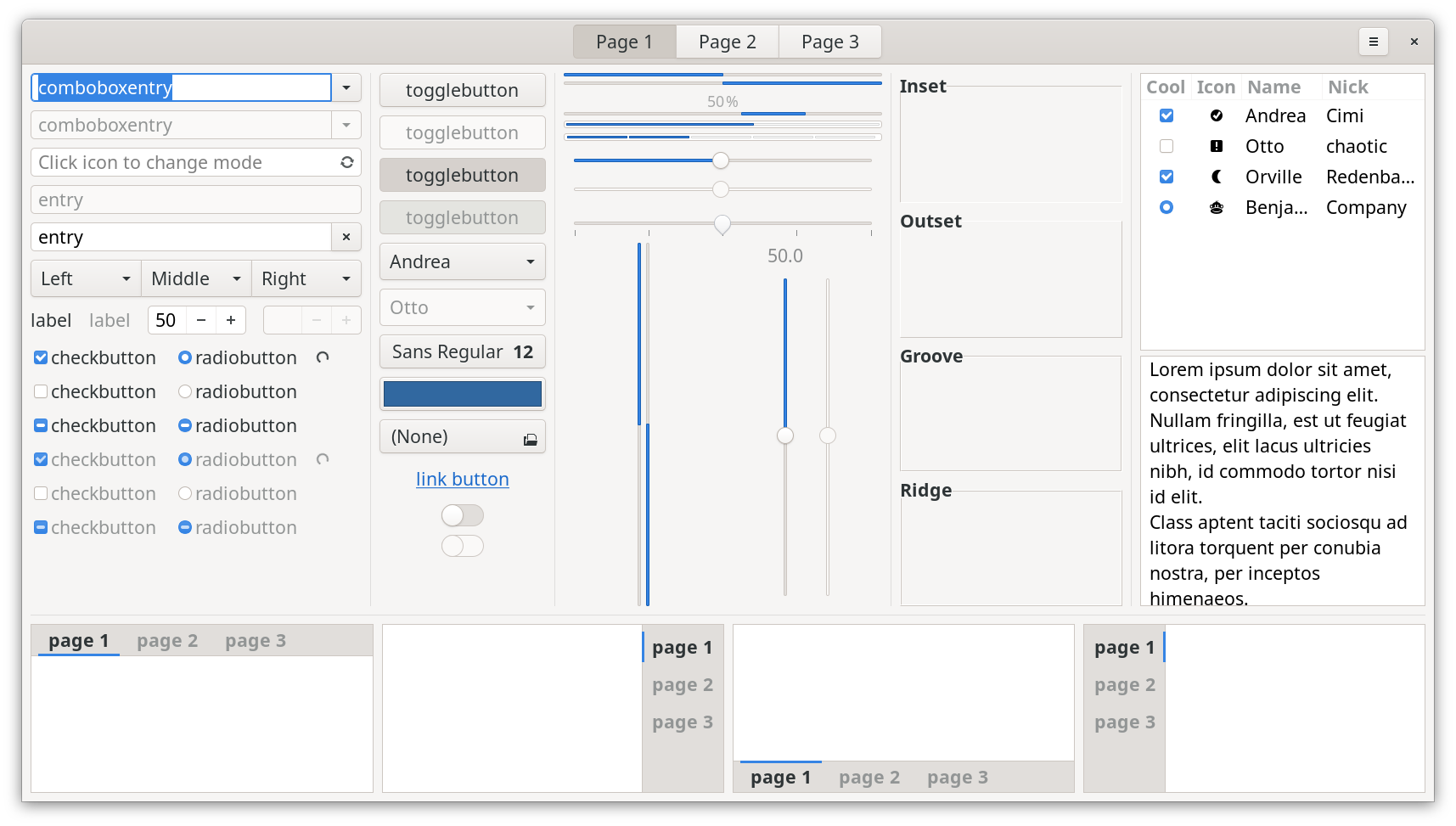 Adwaita-blue, gtk3