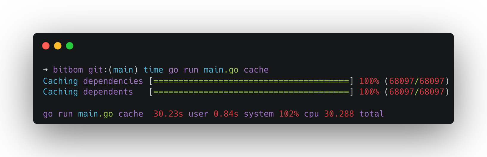 Terminal Output