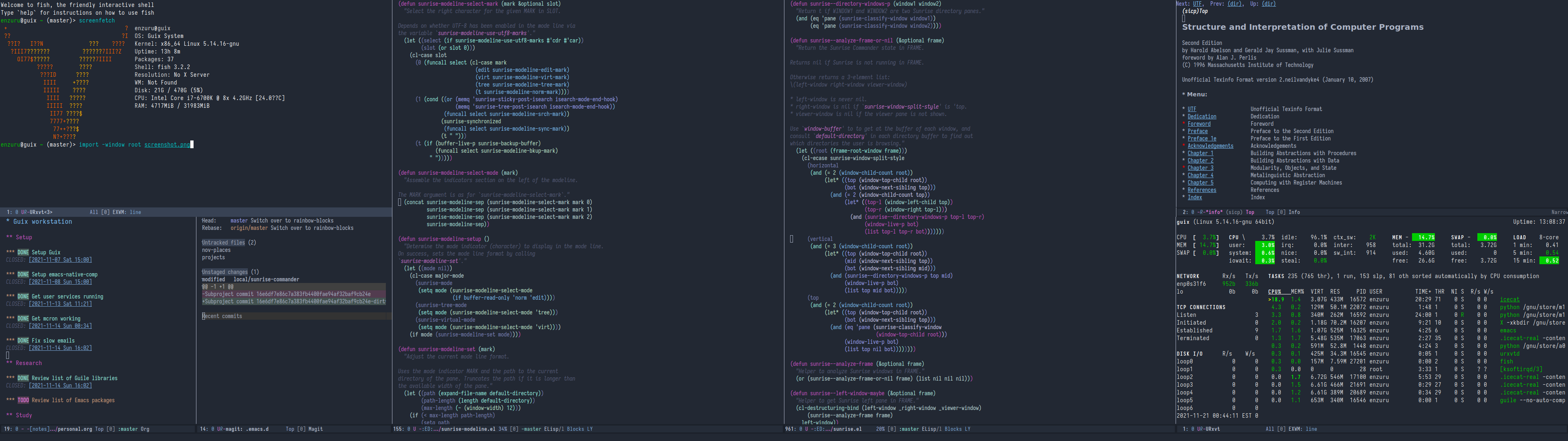 A modern Lisp machine for the ultimate programming experience