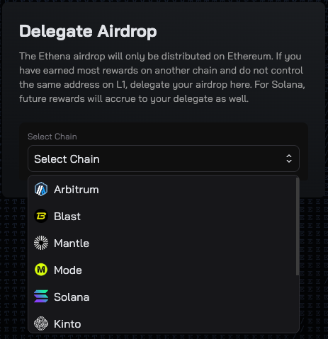 Select Chain