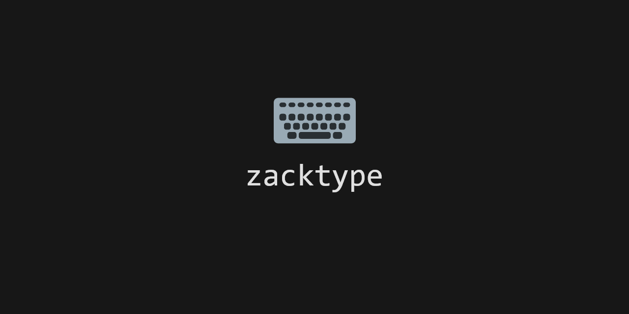 zacktype