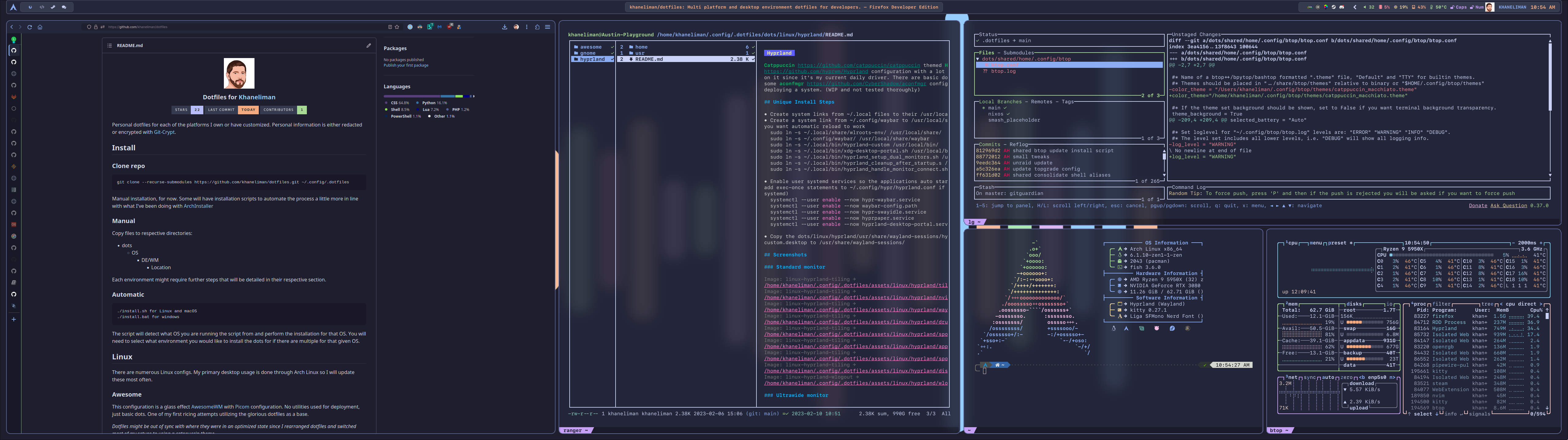 linux-hyprland-tiling